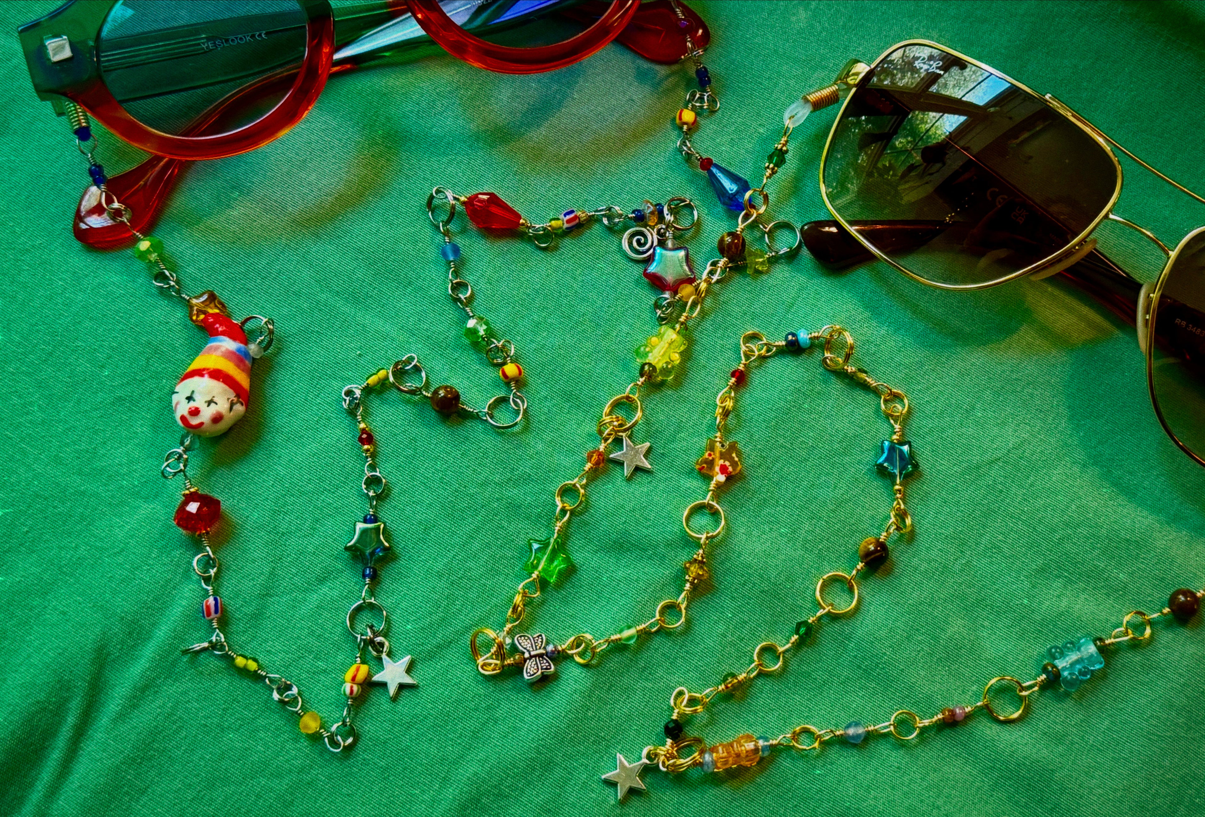 MADE TO ORDER glasses chain